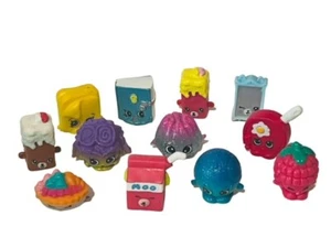 Shopkins Mixed Lot 12 Anthropomorphic Moose Toy Figures Milk Pie Egg Book S11 - Picture 1 of 4