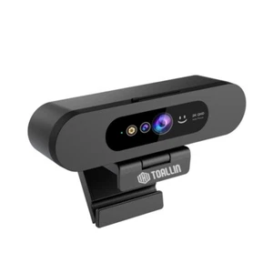 TOALLIN 2K QHD Webcam Facial Recognition Camera Privacy Shutter Built-in Mic AU - Picture 1 of 14