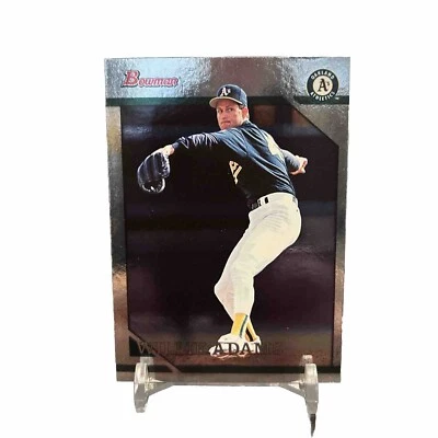 1996 Bowman Foil Willie Adams Athletics #133 - Image 1 of 2
