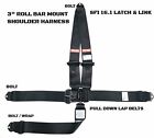 TOP SPORTSMAN SFI 16.1 APPROVED 5 POINT HARNESS LATCH TYPE V ROLL BAR MOUNT