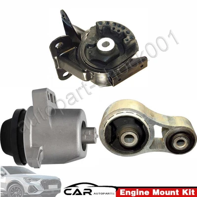 Engine & Rear Torque Strut Mount w/ Bracket 3PCS. 07-12 for Mazda CX-7 2.3L 2.5L - Image 1 of 4