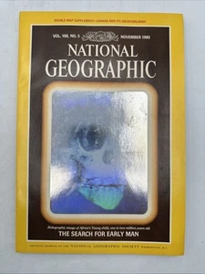 National Geographic Magazine November 1985 Vol 168 No 5 Hologram Cover No Map - Imagen 1 de 8