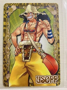 One Piece Caramel Popcorn Card 004 Usopp - Picture 1 of 2