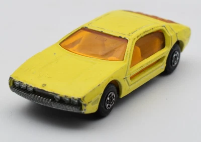Matchbox Superfast MB20 Lamborghini Marzal gelb unlackierte Bdpl. England Lesney - Bild 1 von 4