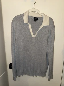 Club Monaco Mens Medium Long Sleeve V Neck Sweater - Picture 1 of 3
