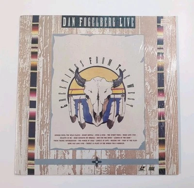 Dan Fogelberg Live Laserdisc Greetings From The West In Shrink Wrap Free Ship - Image 1 of 4