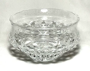 WATERFORD ~ Elegant Crystal 5.25" Round FOOTED BOWL (Comeragh) ~ Ireland - Picture 1 of 6