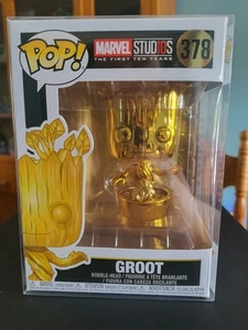 Groot (cromo oro) Funko Pop! Marvel Studios I primi dieci anni #378 - Foto 1 di 7