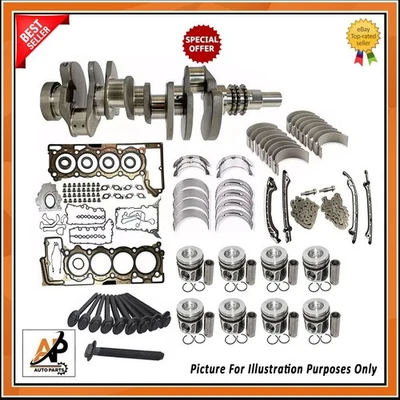 FOR RANGE ROVER SPORT II L494 448DT ALLOY STEEL CRANKSHAFT WITH REBUILD KIT 4.4 - Image 1 of 4