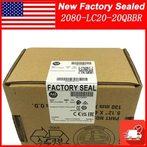 Controlador ENet/IP 2080-LC20-20QBBR AB 20 I/O nuevo sellado - Imagen 1 de 3