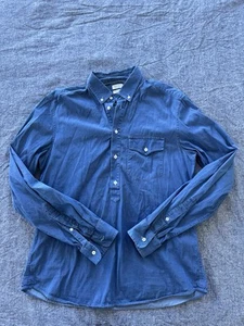 Brunello Cucinelli Lightweight Blue Denim Made In Italy M RSMP $1100 - Picture 1 of 3