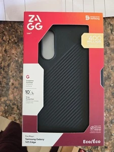 Zagg Luxe Case Black For Samsung Galaxy S25 Edge - Picture 1 of 1