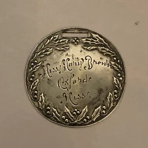 ANTQ Foster & Bailey F&B Sterling Visitenkartenetui Anhänger/Medaillon AN1025-4 - Bild 1 von 10