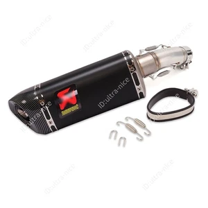 Ninja 500 2018-2025 for Kawasaki Z400 Ninja 400 Exhaust Tips Link Pipe Muffler - Picture 1 of 12