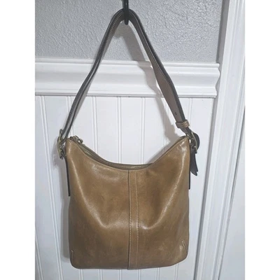 COACH Legacy 皮革修身可转换斜挎包棕褐色 #9328 — 第 1/4 张图片