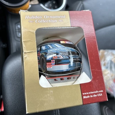 2002 WinCraft Sports Dale Earnhardt #3 NASCAR Holiday Ornament Goodwrench Legend - Image 1 of 3