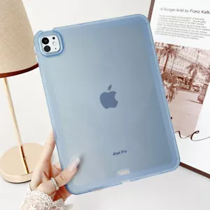 Süßigkeitenfarbe durchsichtige Hülle für iPad Air Pro 11/13 12.9 10.9 9/8/7. Schutzhülle - Bild 1 von 19
