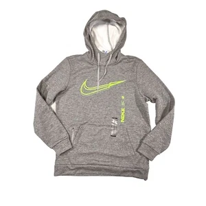 Nike Men's THERMA-FIT Training Gray Pullover Hoodie  DR8774-063 Size M - Picture 1 of 7