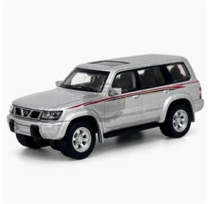 1/64 Nissan Patrol Y61 1998 Alloy Diecast Car Model collectible Boys Gifts White - Picture 1 of 16