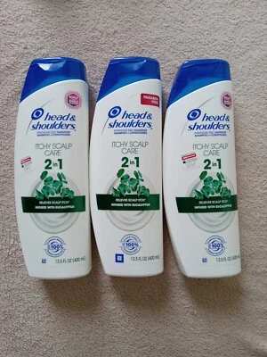 3 Head & Shoulders Itchy Scalp Care Eucalyptus 2-in-1 Shampoo + Conditioner 13.5 - Image 1 of 4
