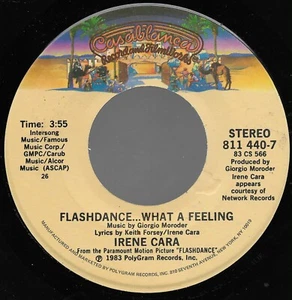 What A Feeling, Love Theme * by Irene Cara & Helen St. John (7", 1983) VG++ - Bild 1 von 2