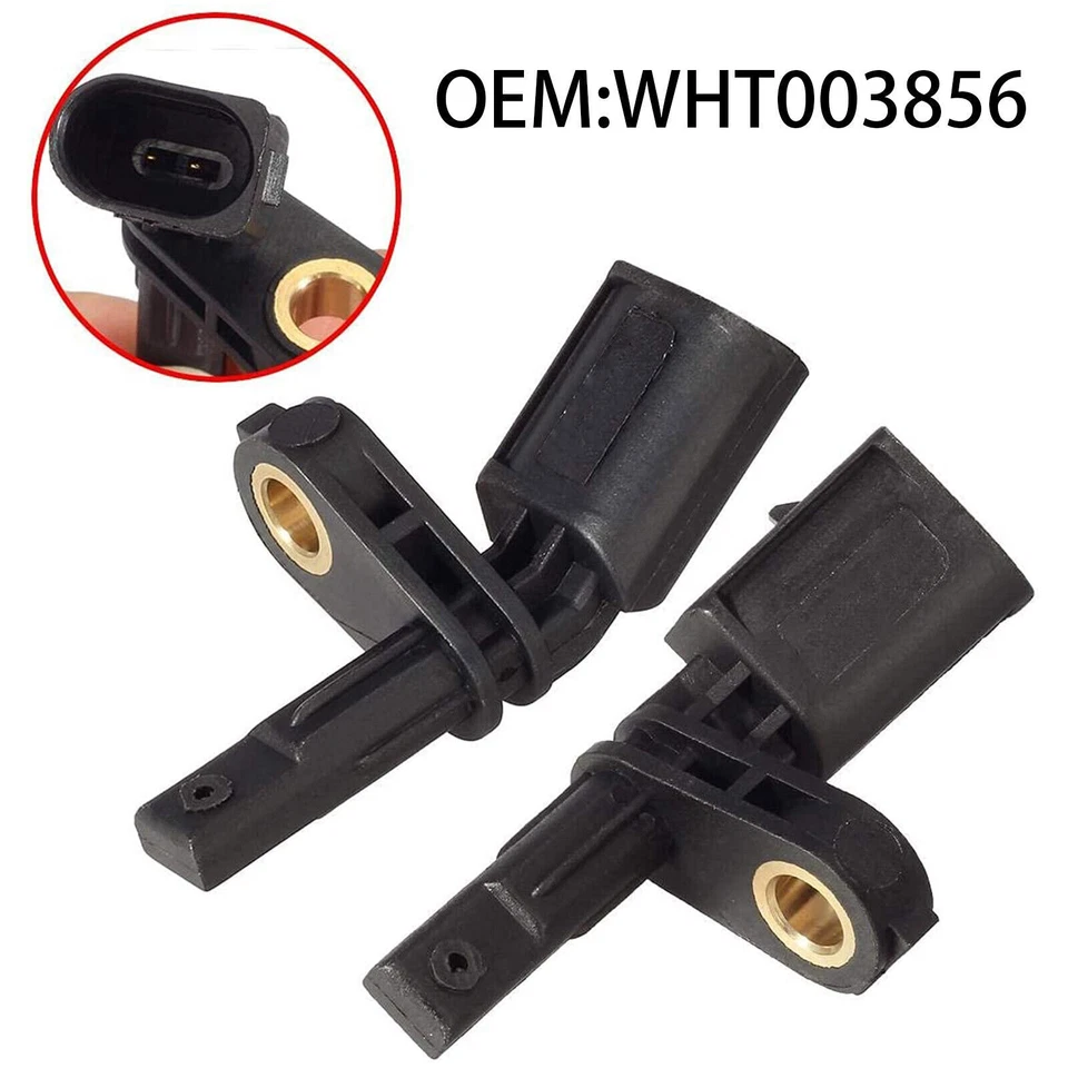 2X PARA VOLKSWAGEN TRANSPORTER CARAVELLE T5 Delantero L/R ABS SENSOR DE VELOCIDAD DE RUEDA AU Foto 1 de 4