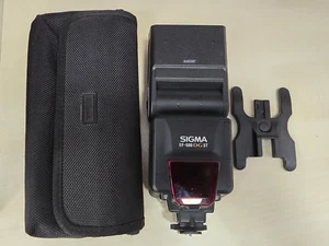 Sigma EF-500 DG ST Flash, Canon EF fit. Includes Stand and Case - Picture 1 of 11
