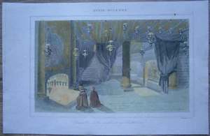 1848 print CHAPEL OF NATIVITY, BETHLEHEM, PALESTINE, #7 - Picture 1 of 1