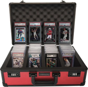 SLAB ARMOR FUSION 160+ 4 Row Psa Graded Card Storage Box Graded Card Case Psa Sl - Picture 1 of 8