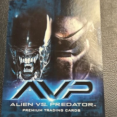 Tarjeta de título de encabezado película Jb4c Alien Vs Predator 2004 Avp #01 Foto 1 de 3