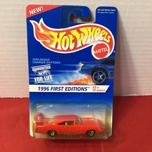HOT WHEELS 1970 Dodge Charger Daytona Red SB First Editions 14908 1996 - Picture 1 of 7
