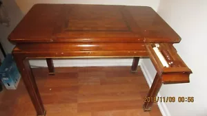 Vintage John Widdicomb chess/back gammon gaming table 38 x 29 x 21.5" - Picture 1 of 10