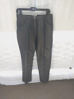 David Benjamin VINTAGE Women's Size 12 Leather/Spandex Pants - Image 1 of 4