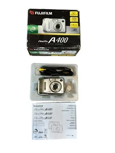 Fujifilm FinePix A Series A400 4.1MP Digital Camera Silver - Picture 1 of 14