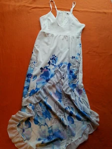Sommerkleid mit Beinausschnitt Gr. l - Bild 1 von 2