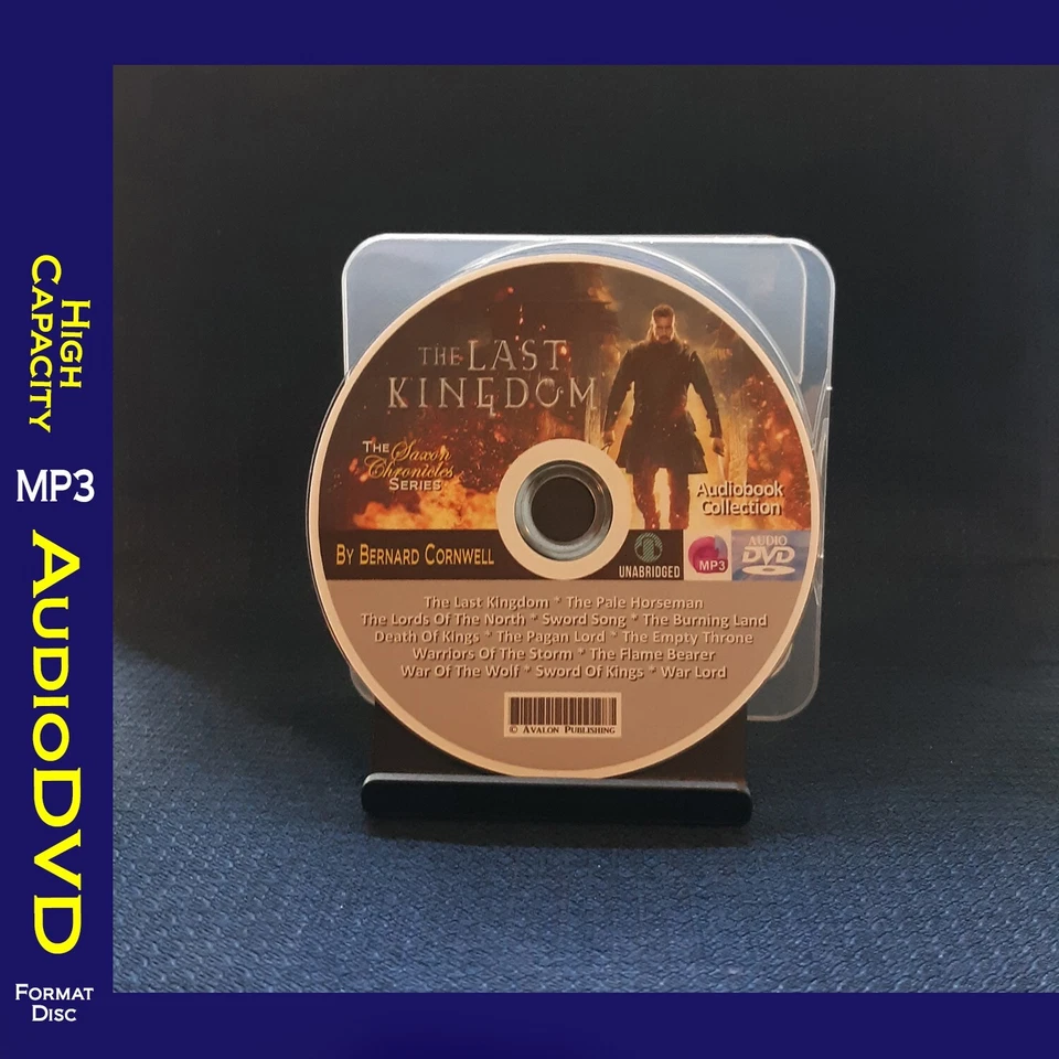 The LAST KINGDOM Series By Bernard Cornwell - 14 MP3 Audiobook Collection Foto 1 de 1