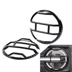Headlight Guards Protecter Cover Trim For Ford Bronco 2021-2024 - Picture 1 of 15