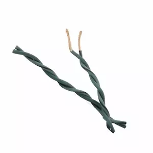 Cavo Altoparlante HighEnd TwistedPair intrecciato 2x1,5mm2 OFC-Rame Grigio Metro - Foto 1 di 1