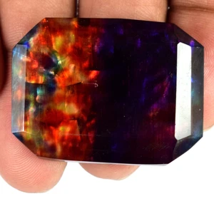 53.25 Ct Ammolite Opal-Like Organic Doublet Gems Natural Certified B63155 Ebay - Picture 1 of 8
