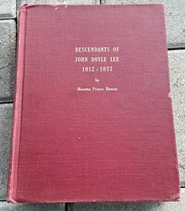 Descendants of John Doyle Lee 1812-1877 -Manetta Prince Henrie- Mormon Genealogy - Picture 1 of 16