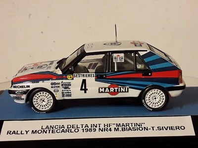 ixo scr002 lancia delta hf int rally montecarlo 1989 m.biasion 1:43 - Immagine 1 di 4