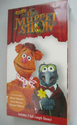 Best of The Muppet Show VHS Mark Hamill STAR WARS Paul Simon Raquel Welch NEW - Image 1 of 4