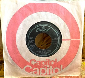 MULL OF KINTYRE PAUL MCCARTNEY WINGS VINYL 45 RECORD 7" GIRL’S SCHOOL CLEAN ! - Picture 1 of 5