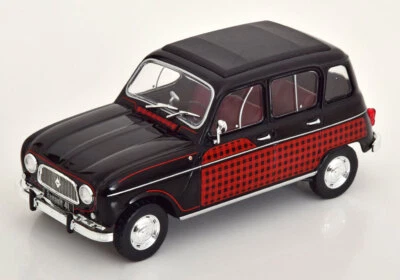 Caja Blanca Renault 4L Parisienne Rojo 1964 Escala 1/24 Foto 1 de 3