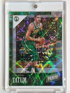 2019 Panini Black Jayson Tatum #24 FUTURE FRAMES Prizm /99 - Ready to Grade - Picture 1 of 3