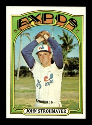 1972 Topps #631 John Strohmayer Expos EX-MT *6e - Image 1 of 2
