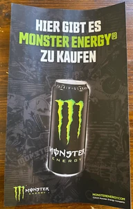 Monster Energy Monster Kralle Dose Aufkleber grün selbstklebend 50 x 30,2 cm - Bild 1 von 1