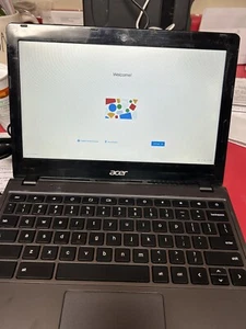 Acer Chromebook C720 11.6" Celeron 2955U 1.40GHz Very Clean Read Desc - Picture 1 of 5