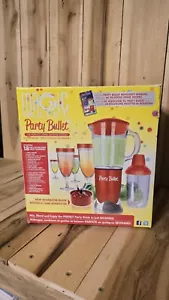 MAGIC BULLET Party Blender Mixer Drink Making System Red PBR-1802 Party - Picture 1 of 7