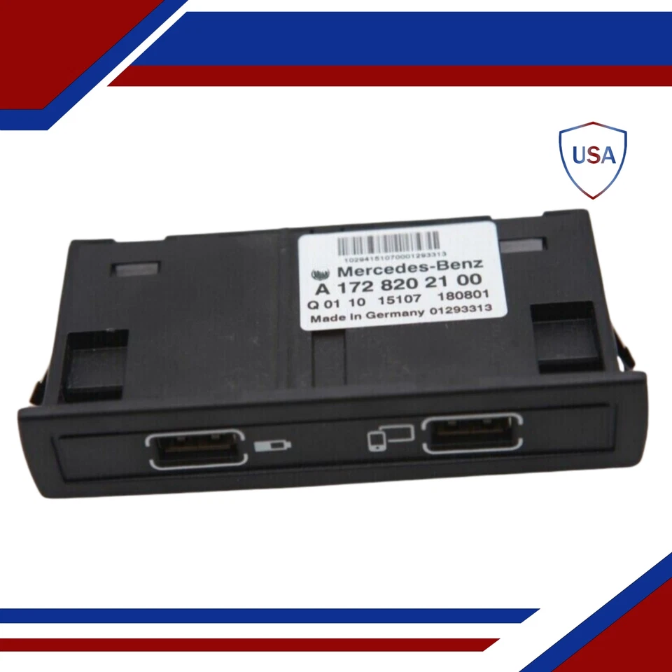 Multimedia Box Usb for Mercedes-Benz 166GL ML 218 156 176 White plug A1728202100 - Image 1 of 4